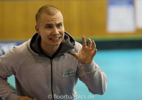 Hannu Santanen toimi viime vuonna Saksan liigan UHC Weissenfelsin päävalmentajana. Kuva: Floorballpics.de 