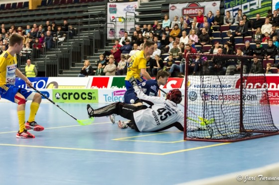Hannu Koivisto pelasi menneellä kaudella yhteensä 15 Salibandyliigan ottelussa. Kuva: Jari Turunen
