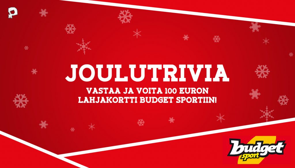 Pääkallo.fi toivottaa kaikilla lajiniiloille oikein maukasta joulua!
