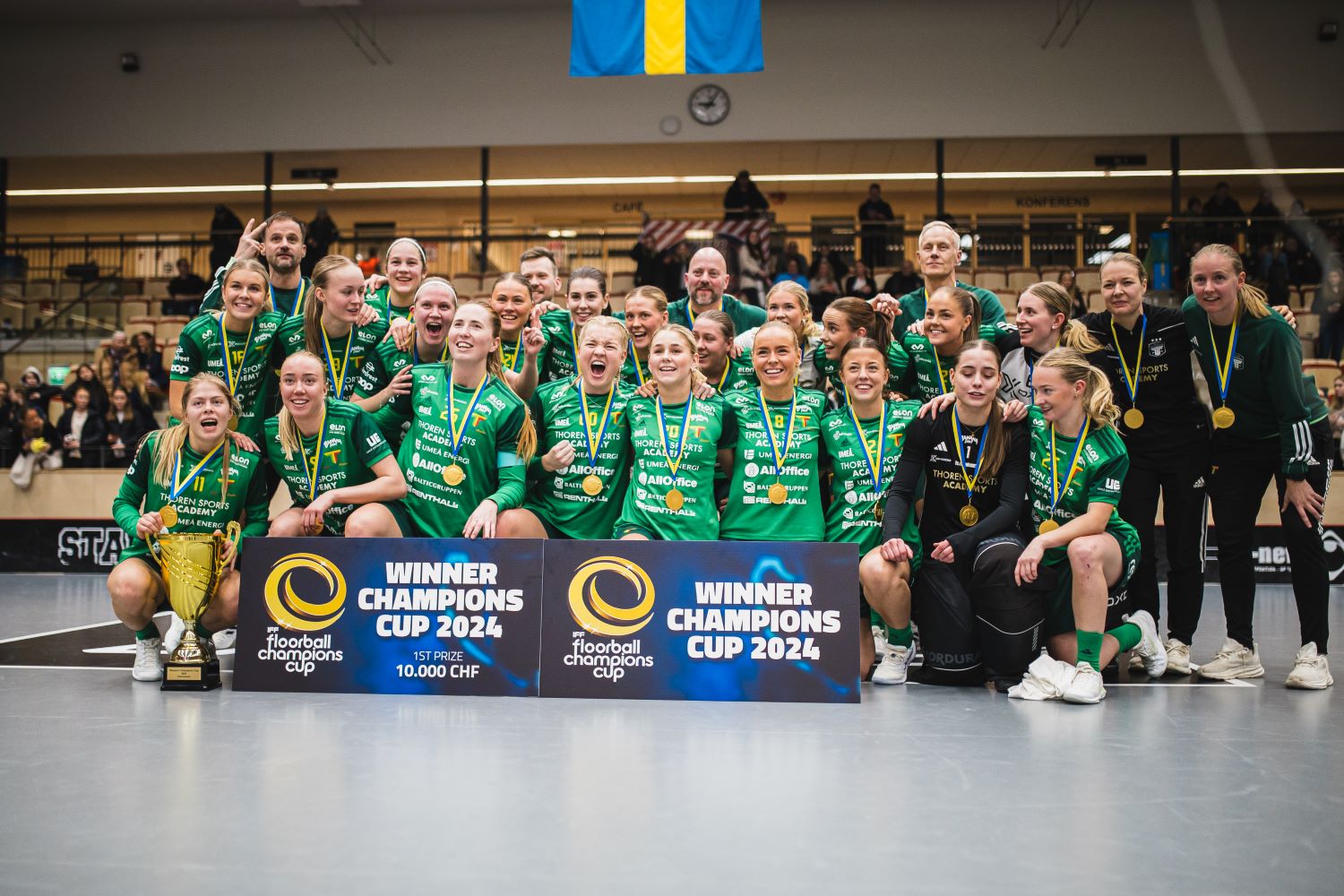 Thorengruppen Champions Cupin Voittaja - Veera Kauppi Ja My Kippilä ...