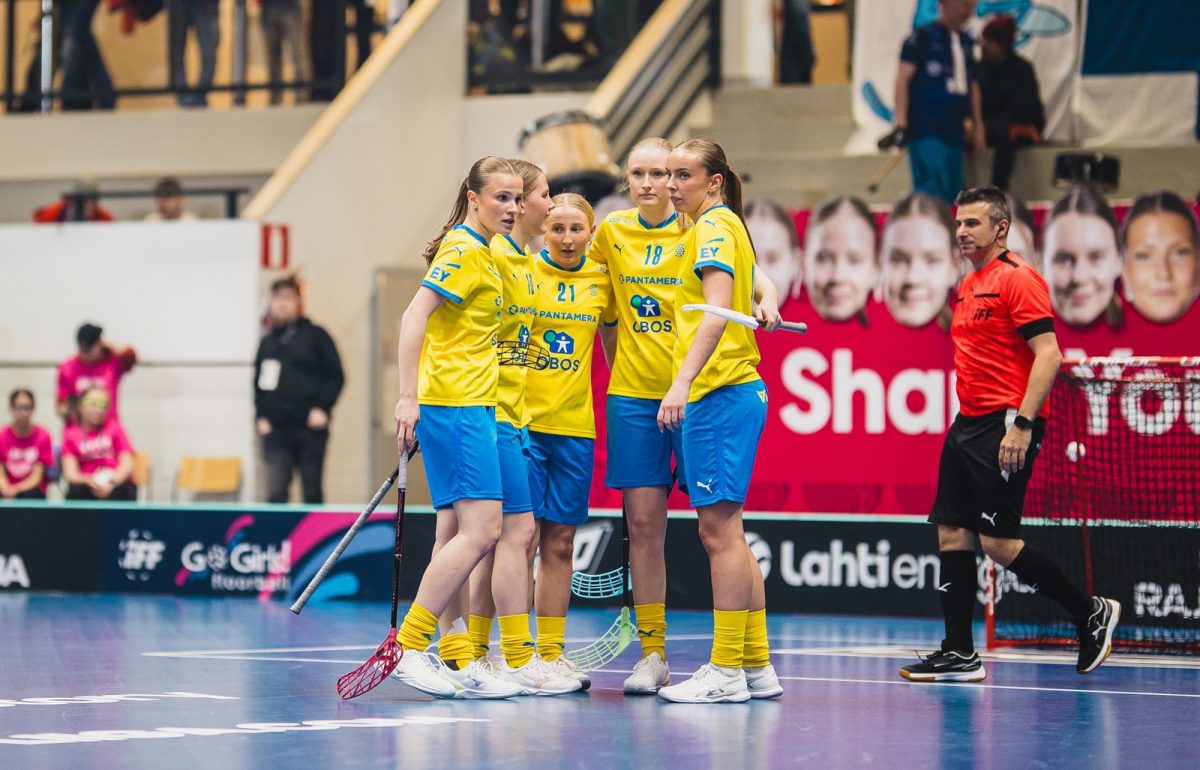 Kuva: Iines Koskinen @ainesmedia / Ruotsi juhli Suomea vastaan peräti yhdeksän kertaa maalintekoa.